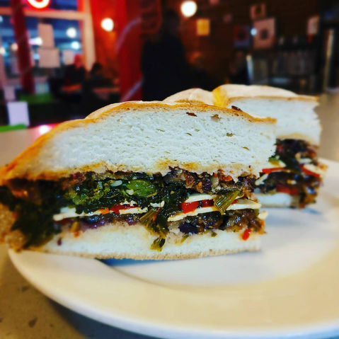 Vegan Curried Chicken Salad Sandwich