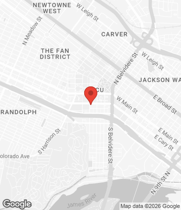 Map of 821 Cafe - 825 W Cary St, Richmond, VA, 23220, US